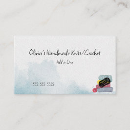 Cartão De Visita Formigueiro/crochê artesanal