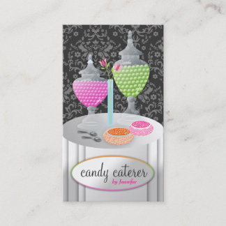Cartão De Visita fornecedor 311-Candy