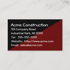 Cartão De Visita Forte Masculina Sem Amigos Castanho e Planície Neg