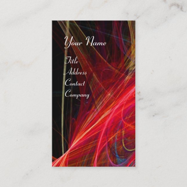 CARTÃO DE VISITA FOTÃO LOUCO MONOGRAMA VERMELHO (Frente)