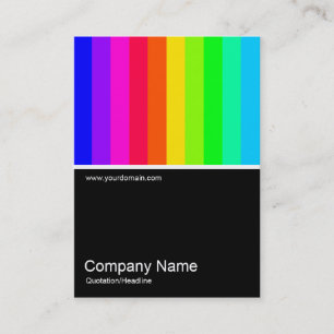 Cartão De Visita Foto 0132 de Half&Half - bares de cor