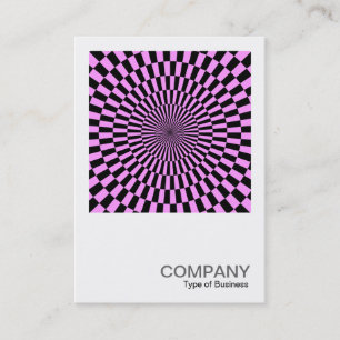 Cartão De Visita Foto ao quadrado 0197 - Op Art