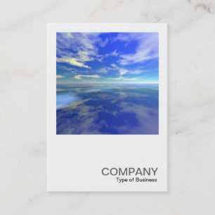 Cartão De Visita Foto ao quadrado 030 - Sea and Sky