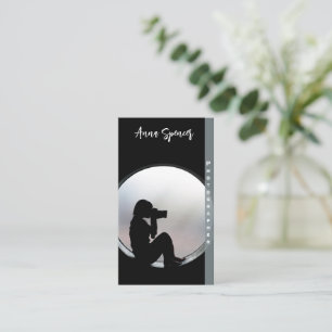 Cartão De Visita Foto de Cheio de fotografia minimalista para simpl