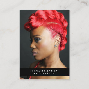 Cartão De Visita Foto de Fotógrafo de Logotipo Empresarial Moderno