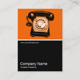 Cartão De Visita Foto de Half&Half - linha de apoio ao cliente -