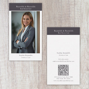Cartão De Visita Foto de Networking Corporativo Profissional Modern
