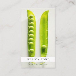 Cartão De Visita Foto de Nutrição de comida Profissional