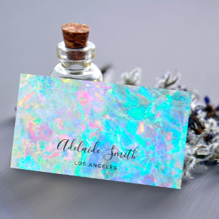 Cartão De Visita foto de textura opal