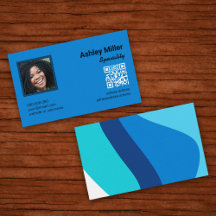 Foto do Código QR Colorida da Tendência