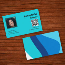 Foto do Código QR Colorida da Tendência