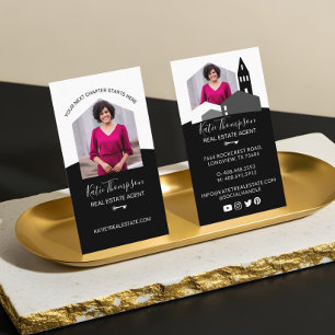 Cartão De Visita Foto do moderno Home Professional Imóveis Estate A