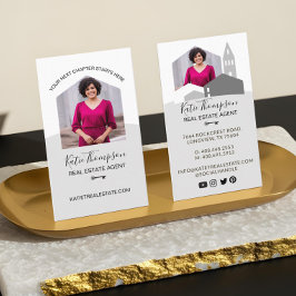 Cartão De Visita Foto do moderno Home Professional Imóveis Estate A