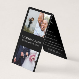 Cartão De Visita Foto: Foto Fotógrafo De Casamento De Colagem