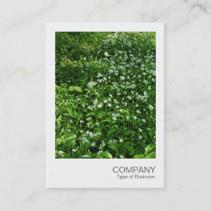 Cartão De Visita Foto instantânea 072 - Woodland Flowers