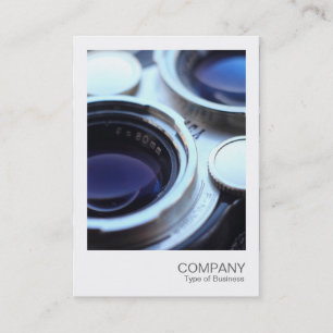 Cartão De Visita Foto Instantânea - Câmara TLR Vintage