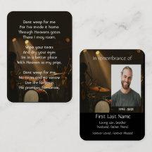 Foto Memorial Orador Drummer Drummer Banda Cristã