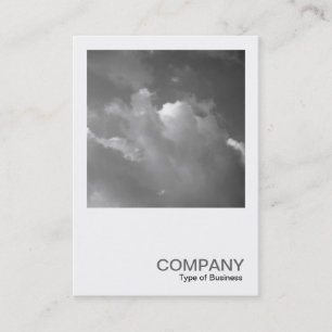 Cartão De Visita Foto Quadrada 0261 - Céu à Noite
