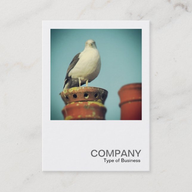 Cartão De Visita Foto quadrada 0427 - vara favorita (Frente)