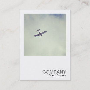 Cartão De Visita Foto quadrada 0449 - passando o plano 02