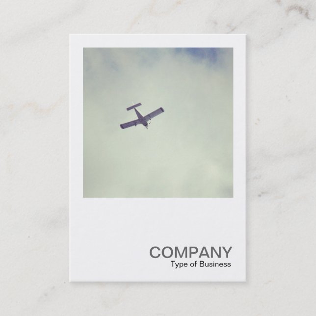 Cartão De Visita Foto Quadrada 0449 - Plano de Passagem 02 (Frente)