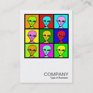 Cartão De Visita Foto quadrada 048 - ET Pop