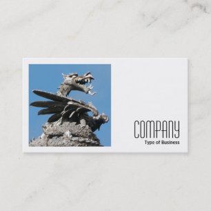 Cartão De Visita Foto Quadrada (v2) - Dragão, Prefeitura de Cardiff