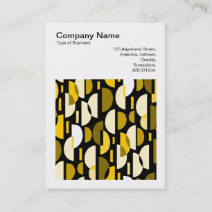 Cartão De Visita Foto Quadrada (v3) - Crescent Pat 010921 - Amber