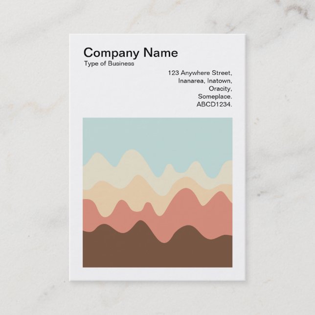 Cartão De Visita Foto Quadrada (v3) - Esboço de Som 06 (Frente)