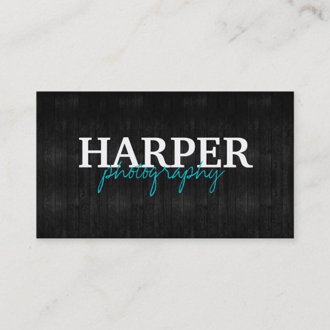 Cartão De Visita Fotografia (Frente)