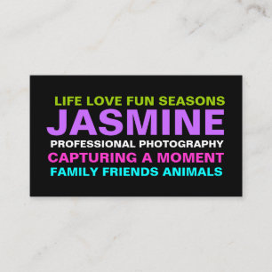 Cartão De Visita Fotografia 311