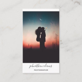 Cartão De Visita Fotografia das mídias sociais profissionais modern