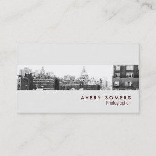 Cartão De Visita Fotografia de Fotógrafo Profissional Inserir Fotog