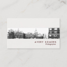 Cartão De Visita Fotografia de Fotógrafo Profissional Inserir Fotog