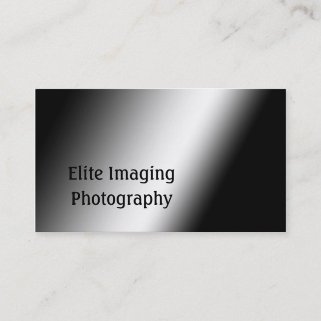 Cartão De Visita Fotografia de imagens de elite (Frente)