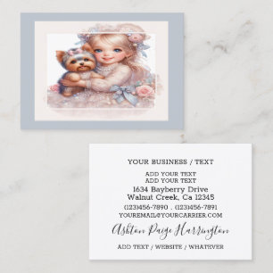 Cartão De Visita Fotografia Elegante / Retrato / Salão, etc.