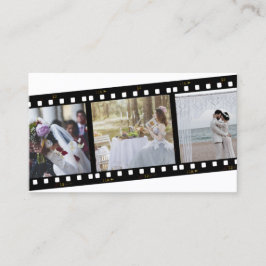 Cartão De Visita Fotografia Foto Personalizada Moderna Única
