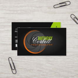 Cartão De Visita Fotografia na moda