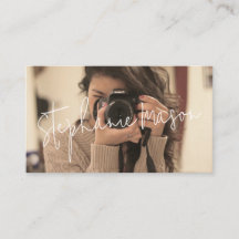 Fotografia Personalizada de Script Minimalista mod