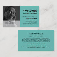 Fotografia Personalizada, Tutor de Ciência, Profes