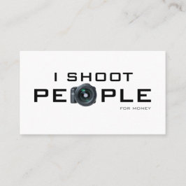 Cartão De Visita Fotografia Pessoas para fotógrafos Videógrafos