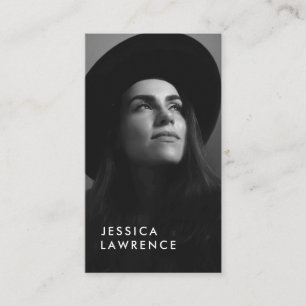 Cartão De Visita Fotografia simples: Ators models headshot