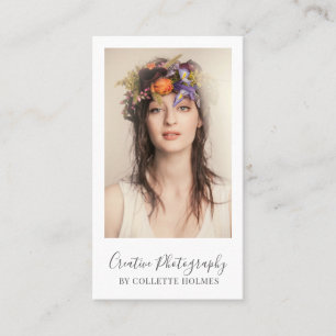 Cartão de visita fotógrafo