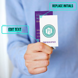 Cartão de visita fotógrafo