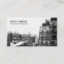 Cartão De Visita Fotógrafo Adicionar Fotografia