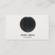 Fotógrafo de lente de logotipo de negócios minimal