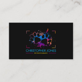 Cartão De Visita Fotógrafo Pet - Fotografia Animal