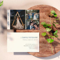 Fotógrafo Profissional de Colagem de Fotos Azul da