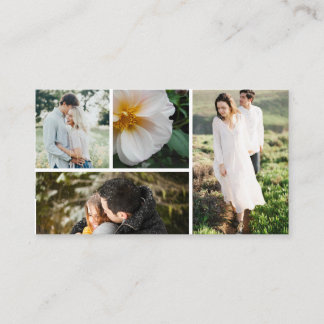 Cartão De Visita Fotos do múltiplo do negócio da fotografia