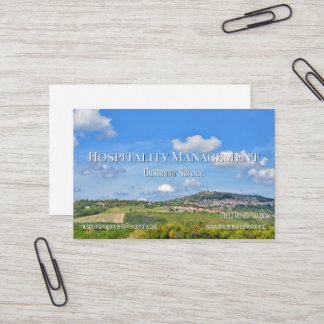 Cartão De Visita França rural